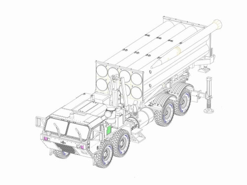 Trumpeter 7176 1/72 Terminal High Altitude Area Defence THAAD