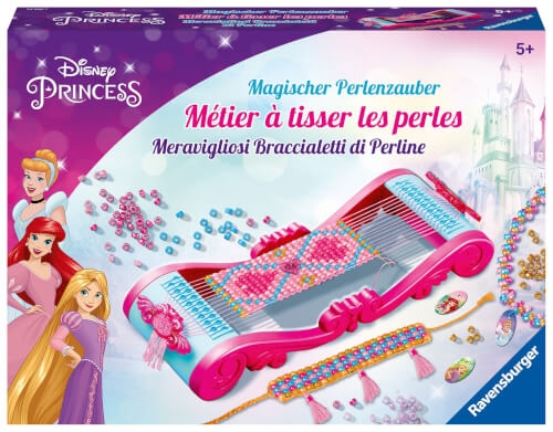 Ravensburger 23540 Magischer Perlenzauber Disney Princesses - Zauberhafte Armbänder aus bunten Perl