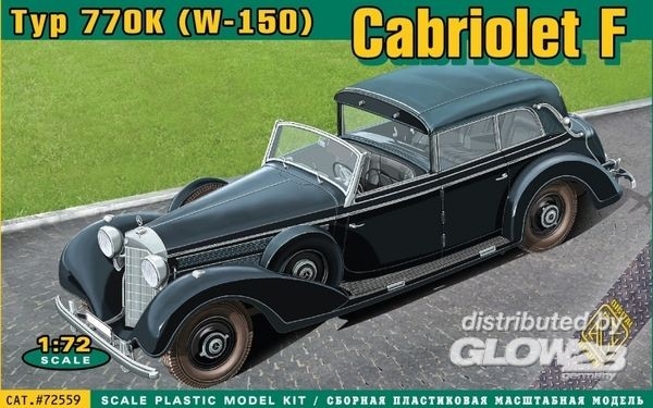 ACE ACE72559 Typ 770K (W-150) Cabriolet F. in 1:72