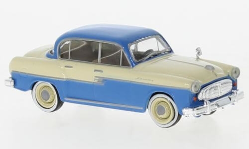 Brekina 27480 Sachsenring P 240 blau, beige, 1956