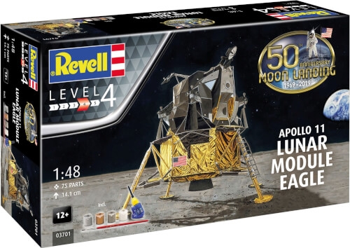 Revell 03701 Apollo 11 Lunar Module Eagle 1:48
