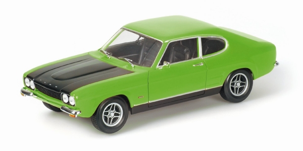 Minichamps 150089075 FORD CAPRI RS 2600 - 1970 - GREEN/BLACK