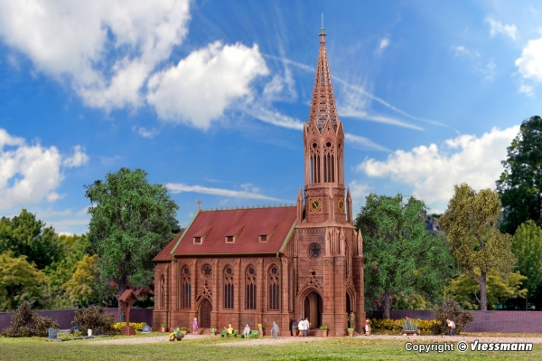 Vollmer 3739 H0 Stadtkirche Stuttgart-Berg