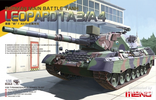 MENG-Model TS-007 Leopard I German Main Battle