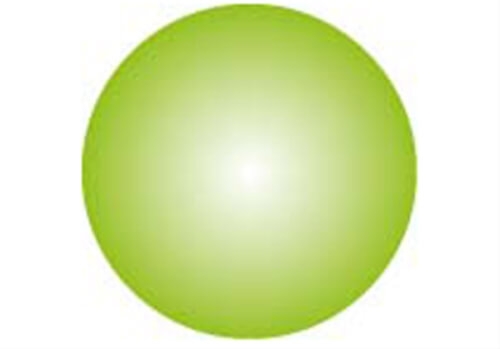 Clickhalbperle apfelgrün, #= 12 mm