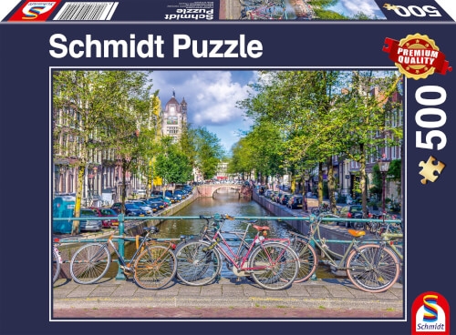 Schmidt Spiele 58942 Puzzle Amsterdam 500 Teile