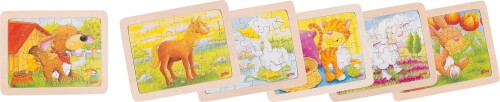 GoKi Einlegepuzzle Tiere II