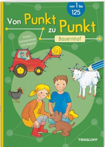 Tessloff 378864508 Von Punkt zu Punkt. Bauernhof