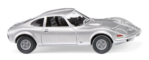 Wiking 80410 Opel GT - silber-metallic