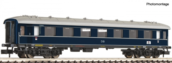 Fleischmann 863103 Fernschnellzug-Wagen 2. Klasse, DB, blau #1