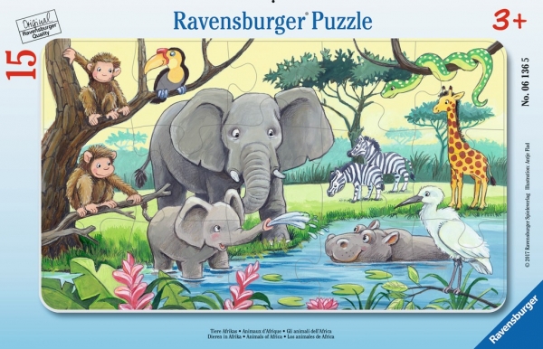 Ravensburger 06136 Tiere Afrikas