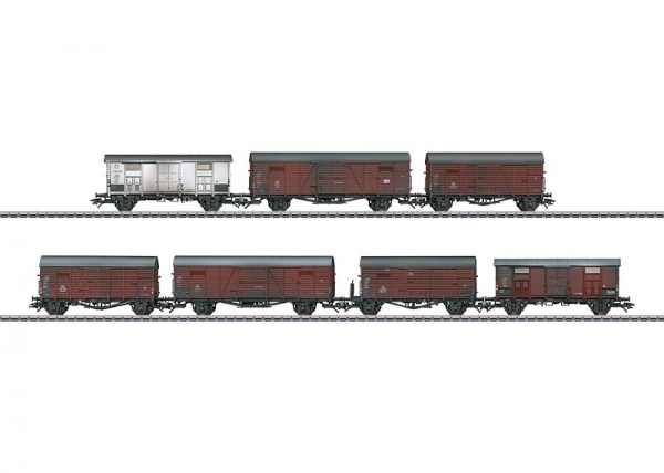 Märklin 47367 Gedeckte Güterwagen-Set zur V188 DB