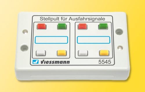 Viessmann 5545 Tasten-Stellpult f. Ausf.sign