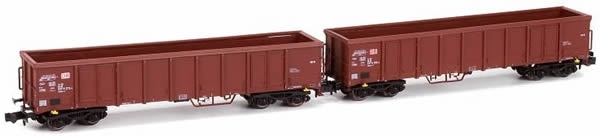 Hobbytrain H23401 O-Wagenset 2 teilig Eanos X-052 DB