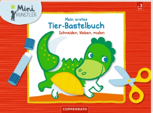 Coppenrath 62890 Mein erstes Tier-Bastelbuch (Mini-Künstler)