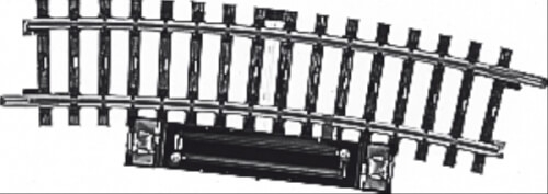 Märklin 2239 H0 Schaltgleis r424,6mm,15 G