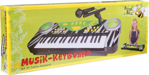 Boogie Bee Elektronisches Keyboard mit Mikrofon