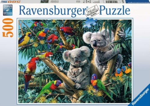 Ravensburger 14826 Puzzle Koalas im Baum 500 Teile
