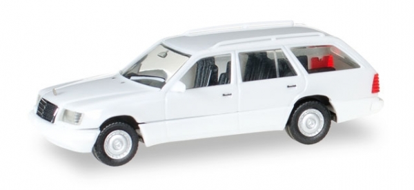 Herpa 028554 MB E 320 T (W124), weiß