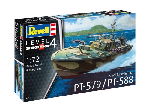 Revell 05165 Patrol Torpedo Boat PT-588/PT-57 1:72