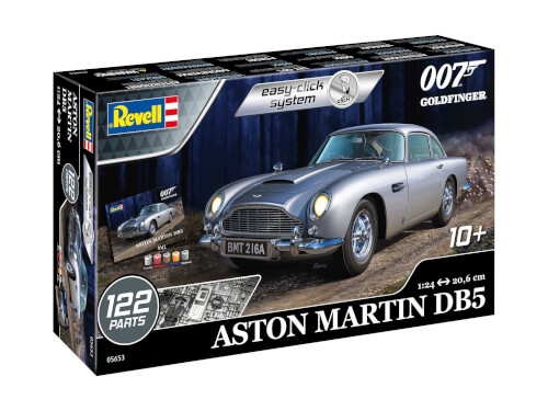 Revell 05653 Geschenkset James Bond Aston Martin DB5 easy-click