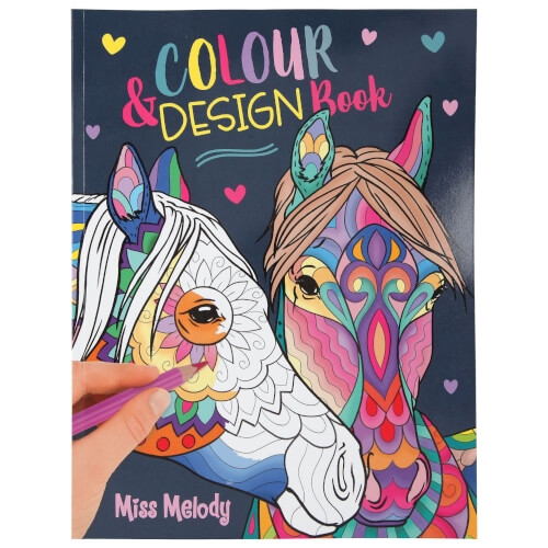 Depesche 11648 Miss Melody Colour & Design Book