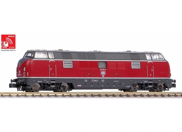 Piko 40501 N-Diesellok BR 221 DB IV mit Sound