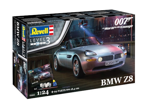 Revell 05662 Geschenkset James Bond BMW Z8