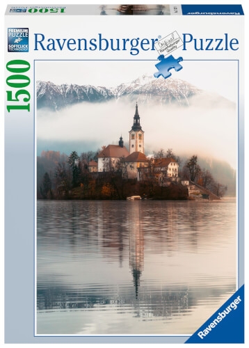 Ravensburger Puzzle 17437 Die Insel der Wünsche, Bled, Slowenien - 1500 Teile Puzzle für Erwachsene