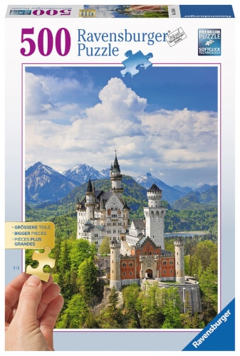 Ravensburger 13681 Puzzle Märchenhaftes Schloss 500 Teile