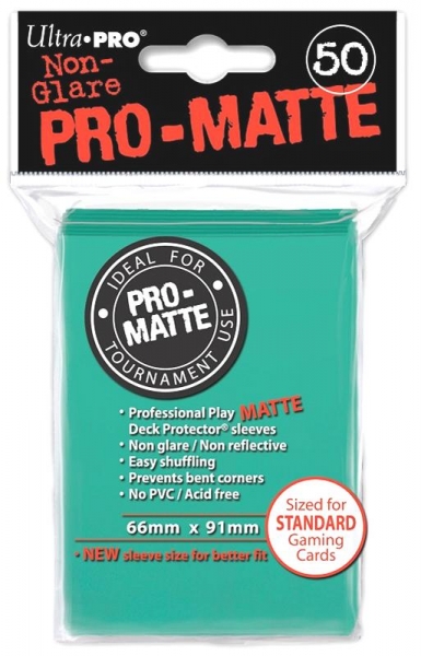 Amigo 84151 Aqua Pro-Matte Sleeves (50)