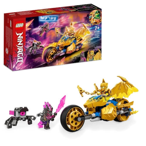 LEGO® NINJAGO® 71768 Jays Golddrachen-Motorrad
