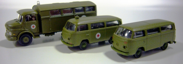 Lemke Minis LC5009 3er Set Bundeswehr