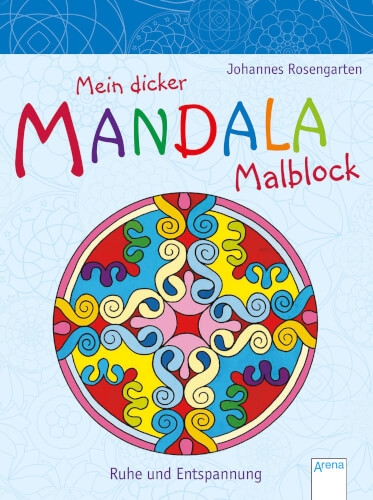 Arena Verlag 70293 Mein dicker Mandala Malblock.