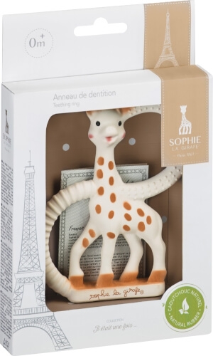 Beißring Sophie La Girafe, Version weich, im Geschenkkarton