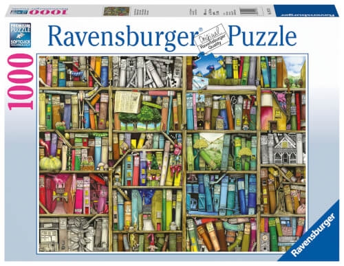Ravensburger 19137 Puzzle Magisches Bücherregal 1000 Teile