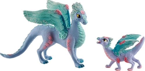 Schleich bayala 70592 Blütendrachenmama und Baby