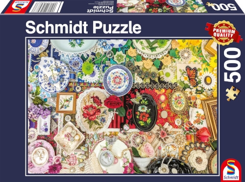 Schmidt Spiele 58983 Puzzle Schmuckschätzchen 500 Teile