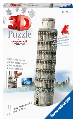 Ravensburger 11247 Puzzle Mini Schiefer Turm von Pisa 54 Teile
