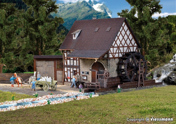 Vollmer 3687 H0-Getreidemühle