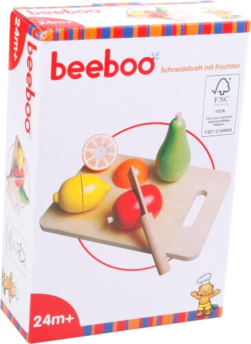 Vedes 45008991 Beeboo Kitchen Schneidebrett mit Früchten
