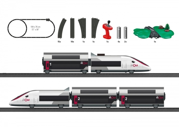 Märklin 29406 Startp. TGV Duplex my world