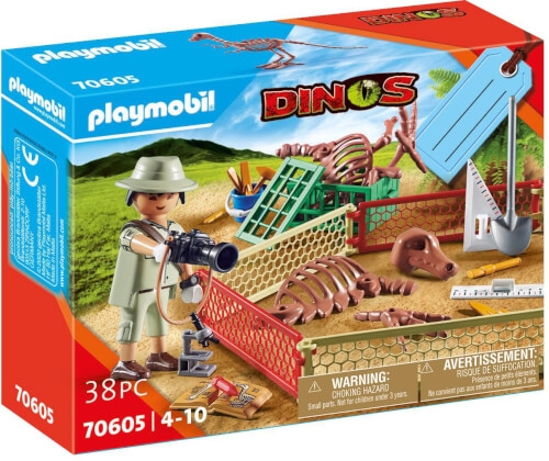 Playmobil 70605 Geschenkset ''Paläontologe''