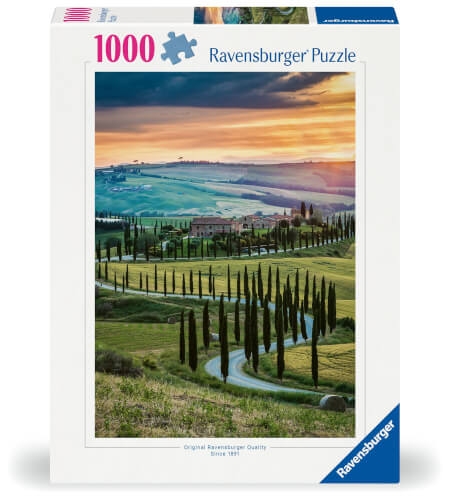 Ravensburger 12001208 Puzzle Orciatal, Toskana 1000 Teile