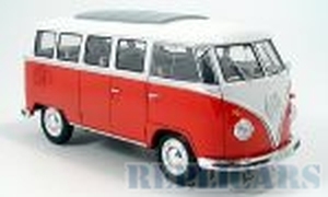 Welly 12531 VW T1 bus, red/white