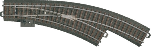 Märklin 24672 H0-Bogenweiche rechts r360 m