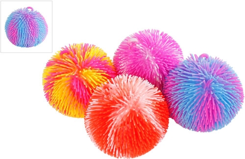 Van Manen 621676 PUFFERMANIA Pufferball multicolor 20cm, 4-fach sortiert