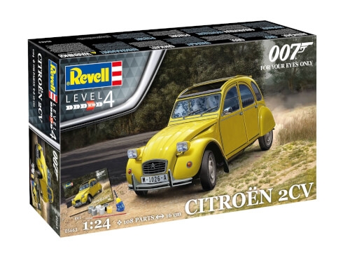 Revell 05663 Geschenkset James Bond Citroen 2 CV