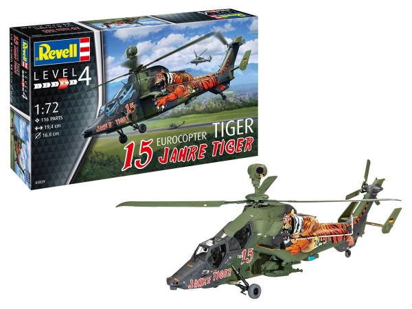 Revell 03839 Revell Eurocopter Tiger 15 Jahre Tiger
