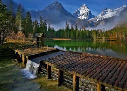 Ravensburger 12000603 Puzzle Schiederweiher bei Hinterstoder 1000 Teile